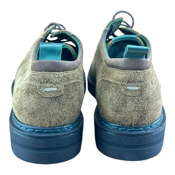 Galizio Torresi Safari Desert Oxford  Men Size 8.5-9 Suede green